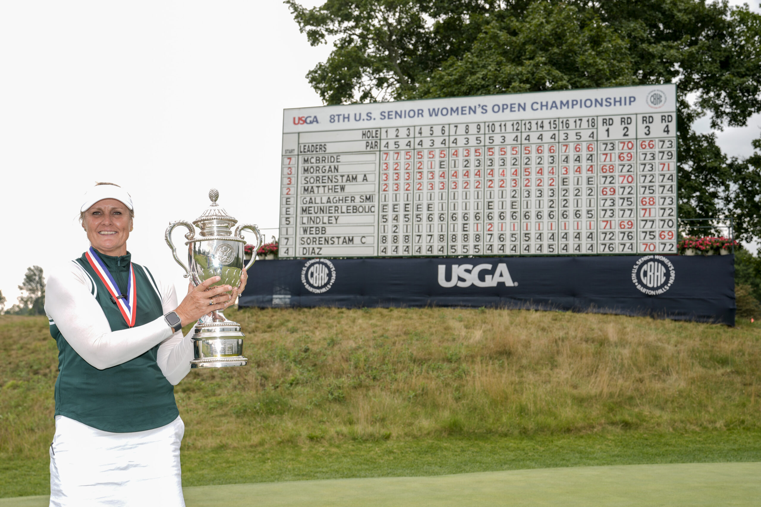 MCBRIDE WINS US SENIOR WOMEN’S OPEN