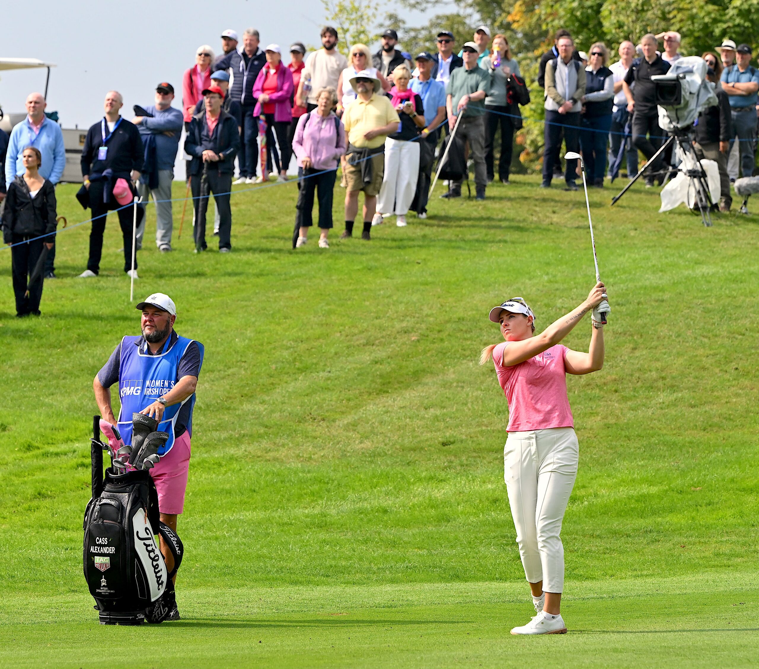 ALEXANDER FINDS ROUTE 66 TO LEAD KPMG WOMEN’S IRISH OPEN