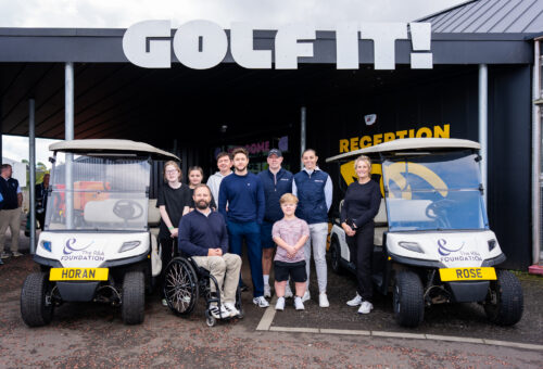 Niall Horan Makes Surprise Visit To Golf It! In Glasgow