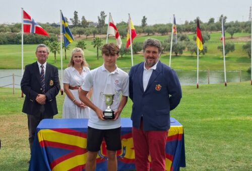 WHITEHEAD WINS SPANISH U-18 CHAMPIONSHIP