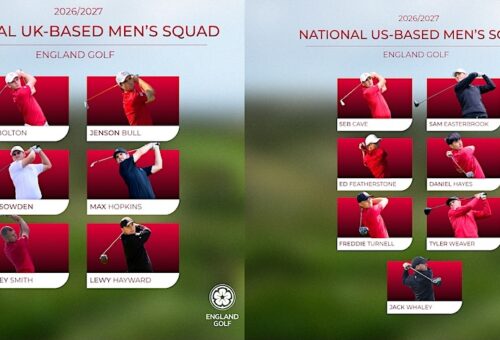 England Golf names 2026/27 National Men’s Squad