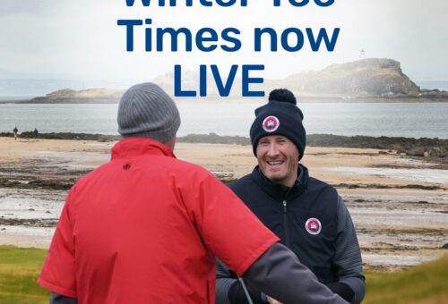 WINTER TEE TIMES OFFER for SCOTTISH GOLFERS GOES LIVE