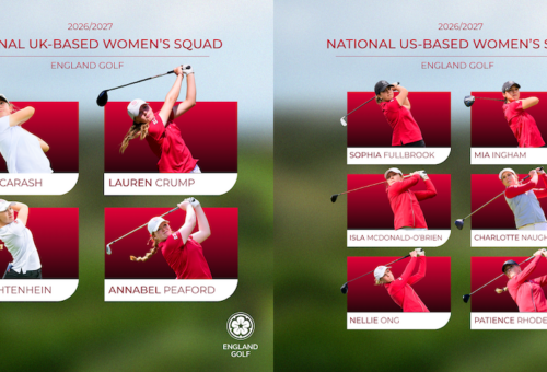 England Golf names 2026/27 National Women’s Squad